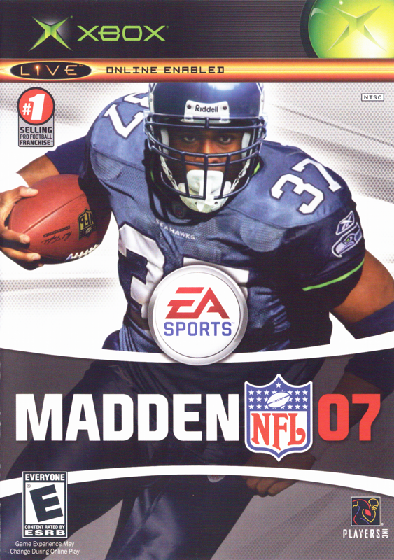 Madden NFL 07 box art for Xbox